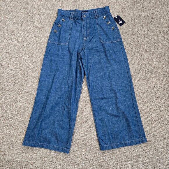 NWT Nautica Jeans Women's Sailor Jean Size 2 - Picture 1 of 9